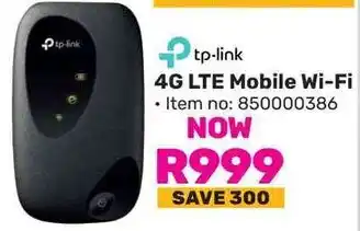Game Tp-link 4G LTE Mobile Wi-Fi offer