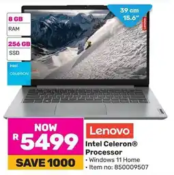 Game Lenovo Intel Celeron Processor offer