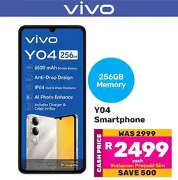 Game Vivo Y04 Smartphone offer