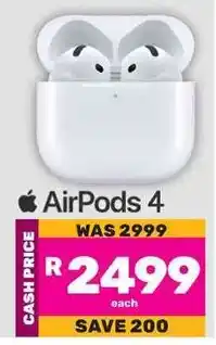 Game AirPods 4 offer