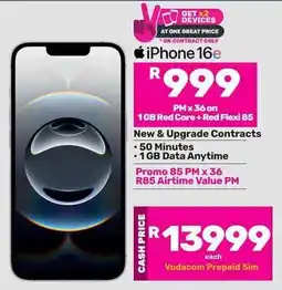 Game iPhone 16e offer