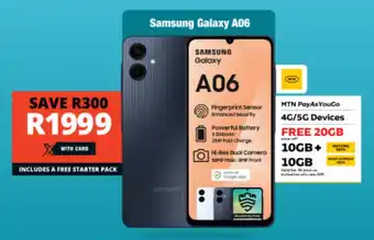 Checkers Samsung Galaxy A06 offer