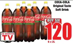 Boxer Superstores COCA-COLA Original Taste Soft Drink offer