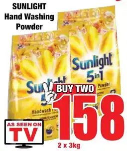 Boxer Superstores SUNLIGHT Hand Washing Powder offer