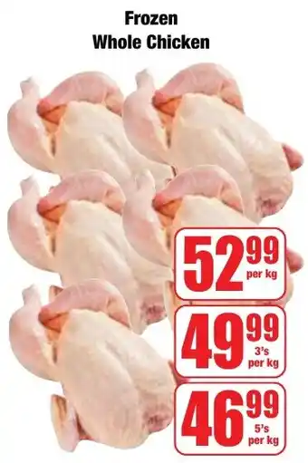Boxer Superstores Frozen Whole Chicken offer