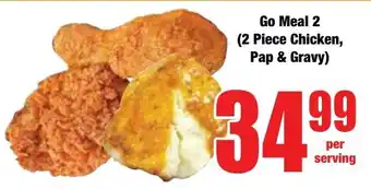 Boxer Superstores Go Meal 2 Chicken, Pap & Gravy offer