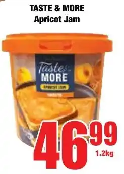 Boxer Superstores TASTE & MORE Apricot Jam offer