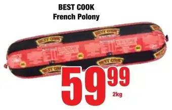 Boxer Superstores BEST COOK French Polony offer