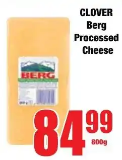 Boxer Superstores CLOVER Berg Processed Cheese offer