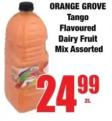 Boxer Superstores ORANGE GROVE Tango Flavoured Dairy Fruit Mix Assorted offer