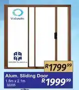 K Carrim Alum Sliding Door 1.8m x 2.1m 32205 offer