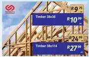 K Carrim Timber 38 x 38-Per m offer
