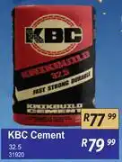 K Carrim KBC Cement 32.5N 31920 offer