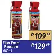 K Carrim Soudal Filler Foam Reusable-600ml offer