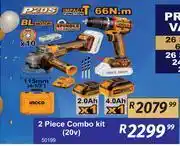 K Carrim Ingco 2 Piece Combo Kit 20V 50199 offer