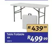 K Carrim Table Foldable 6 Ft 39910 offer