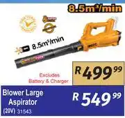 K Carrim Ingco Blower Large Aspirator 20V 31543 offer