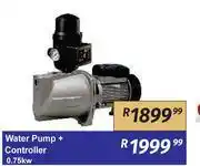 K Carrim Water Pump + Controller 0.75Kw offer