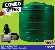 K Carrim JoJo Water Tank 5250L + 0.75Kw Water Pump + Controller offer