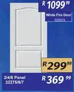 K Carrim White Fire Door 2/4/6 Panel 32275/6/7 offer