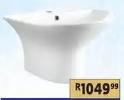 K Carrim Round Basin Wall Hung offer