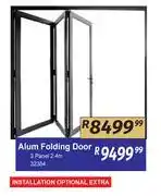 K Carrim Alum Folding Door 3 Panel 2.4m 32384 offer