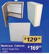 K Carrim Medicine Cabinet 400mm Single Door 40367 offer