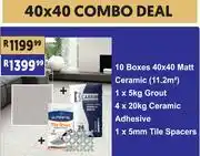 K Carrim 40 x 40 Combo Deal offer