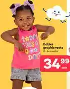 PEP Babies Graphic Vests (0-24 Months)-Each offer