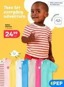PEP Babies Tees (0-24 Months)-Each offer