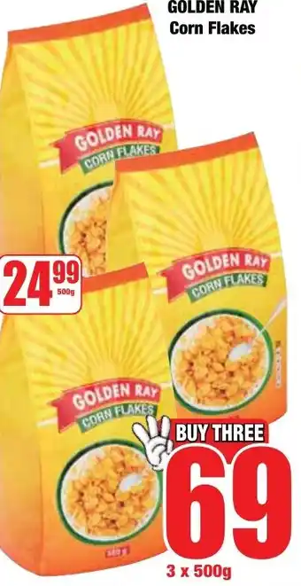 Boxer Superstores GOLDEN RAY Corn Flakes offer