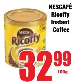 Boxer Superstores NESCAFÉ Ricoffy Instant Coffee offer