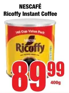 Boxer Superstores NESCAFÉ Ricoffy Instant Coffee offer