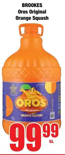 Boxer Superstores BROOKES Oros Original Orange Squash offer