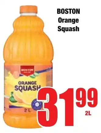 Boxer Superstores BOSTON Orange Squash offer