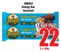 Boxer Superstores JUNGLE Energy Bar Assorted offer