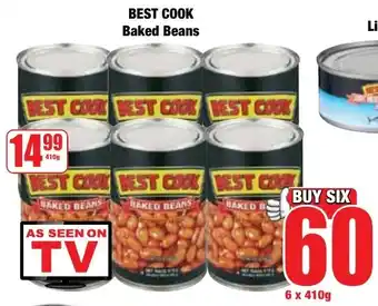 Boxer Superstores BEST COOK Baked Beans offer