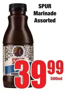 Boxer Superstores SPUR Marinade Assorted offer