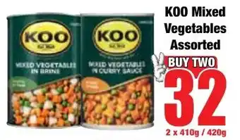 Boxer Superstores KOO Mixed Vegetables Assorted offer