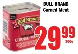 Boxer Superstores BULL BRAND Corned Meat offer