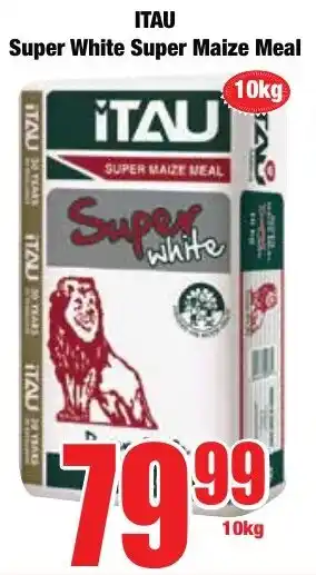 Boxer Superstores ITAU Super White Super Maize Meal offer