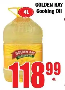 Boxer Superstores GOLDEN RAY Cooking Oil offer