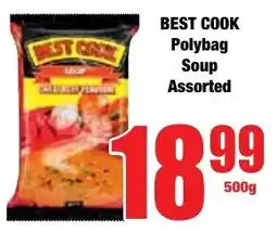 Boxer Superstores BEST COOK Polybag Soup Assorted offer