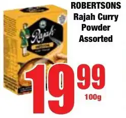 Boxer Superstores ROBERTSONS Rajah Curry Powder Assorted offer