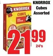 Boxer Superstores KNORROX Cubes Assorted offer