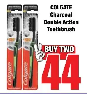 Boxer Superstores COLGATE Charcoal Double Action Toothbrush offer