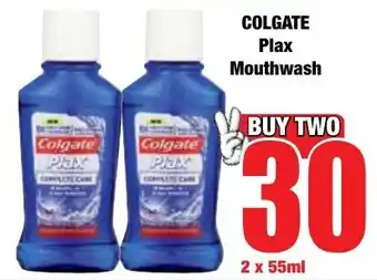 Boxer Superstores COLGATE Plax Mouthwash offer