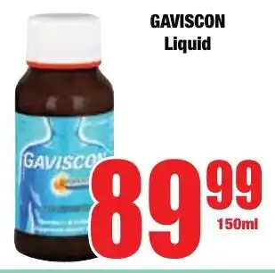 Boxer Superstores GAVISCON Liquid offer