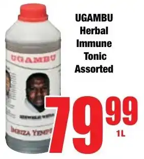 Boxer Superstores UGAMBU Herbal Immune Tonic Assorted offer