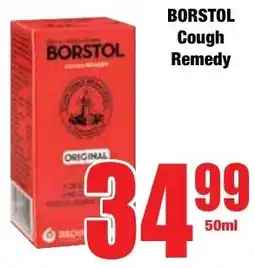 Boxer Superstores BORSTOL Cough Remedy offer